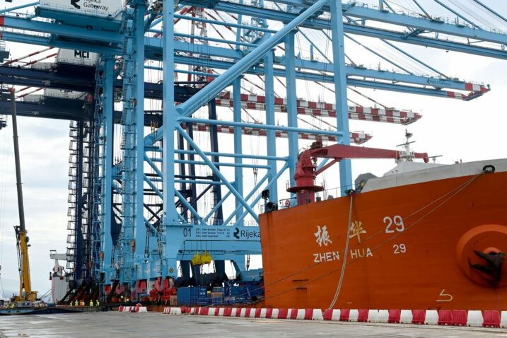 Riječka luka / Foto ilustracija:: Vedran KARUZA