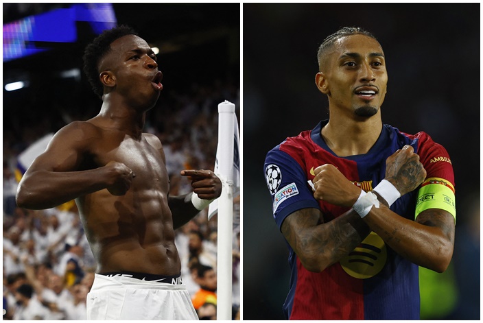 Vinicius Junior i Raphina/Foto REUTERS