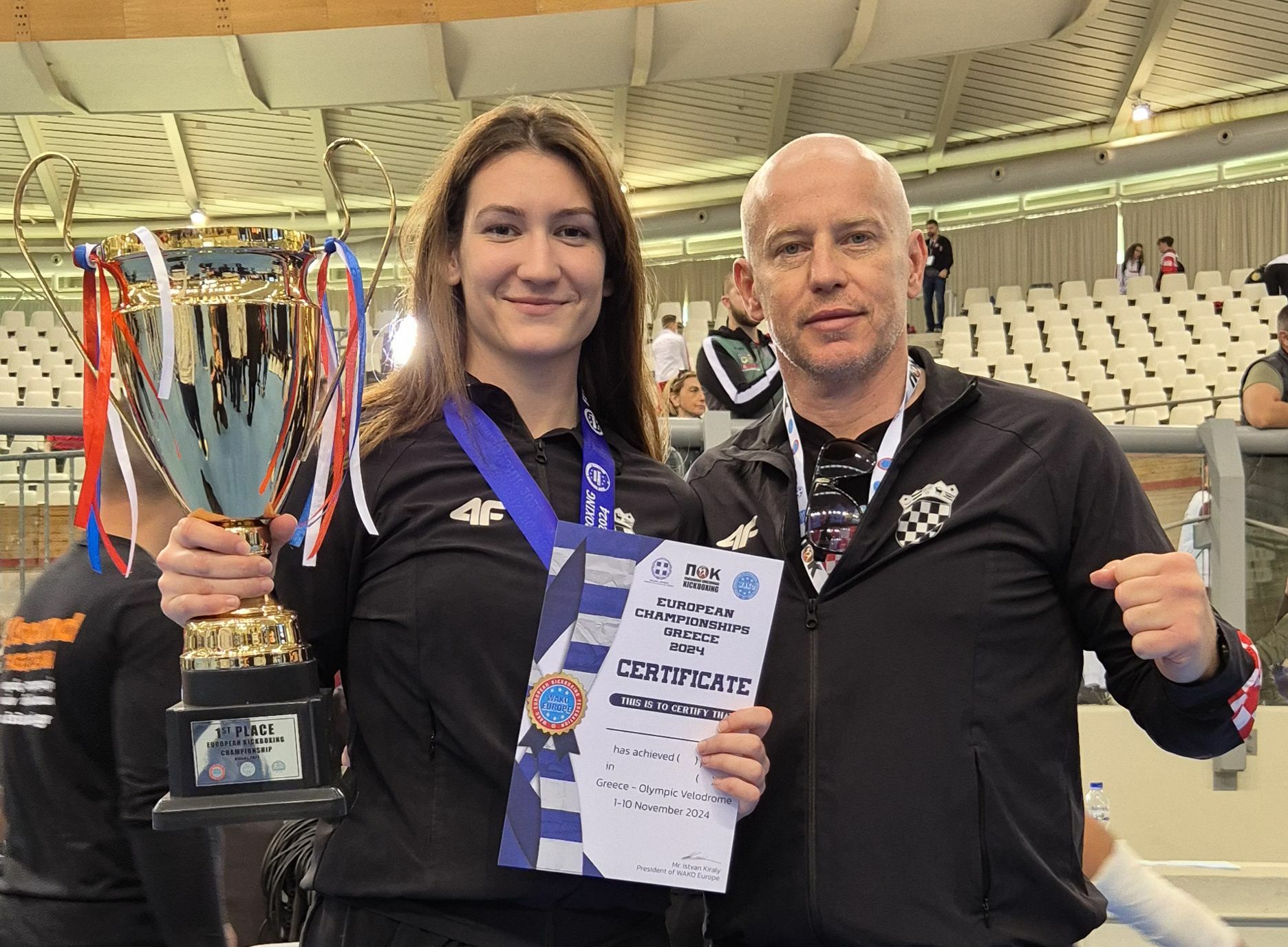 Europska prvakinja u kickboxingu: 