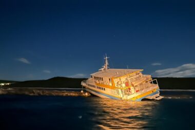 Katamaran "Princ Zadra" doživio je nesreću kod Premude