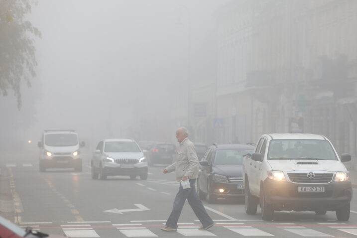 U dobrom dijelu zemlje već je danima magla. Danas će je biti ponegdje i na sjevernom Jadranu