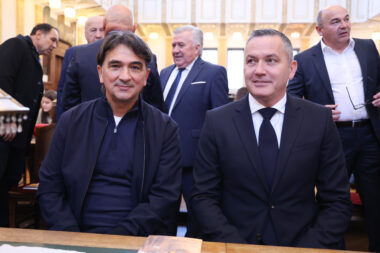 Zlatko Dalić i Marijan Kustić/Foto PIXSELL