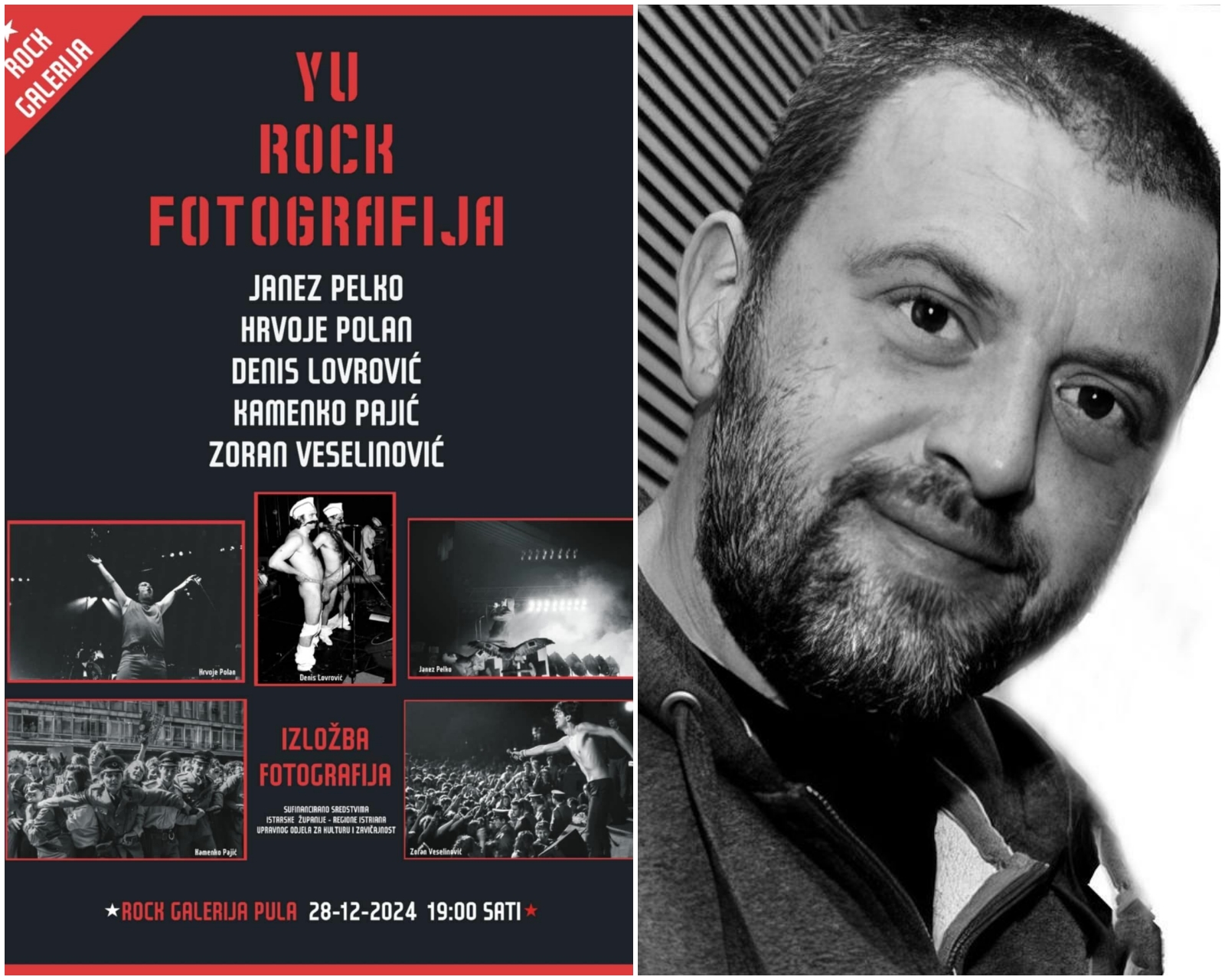 U pulskoj Rock galeriji sutra se otvara zanimljiva izložba »Yu rock ...