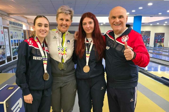 Paula Polanšćak, Brigitte Strelec, Venesa Bogdanović i Tonči Mikac/Foto KK Mlaka