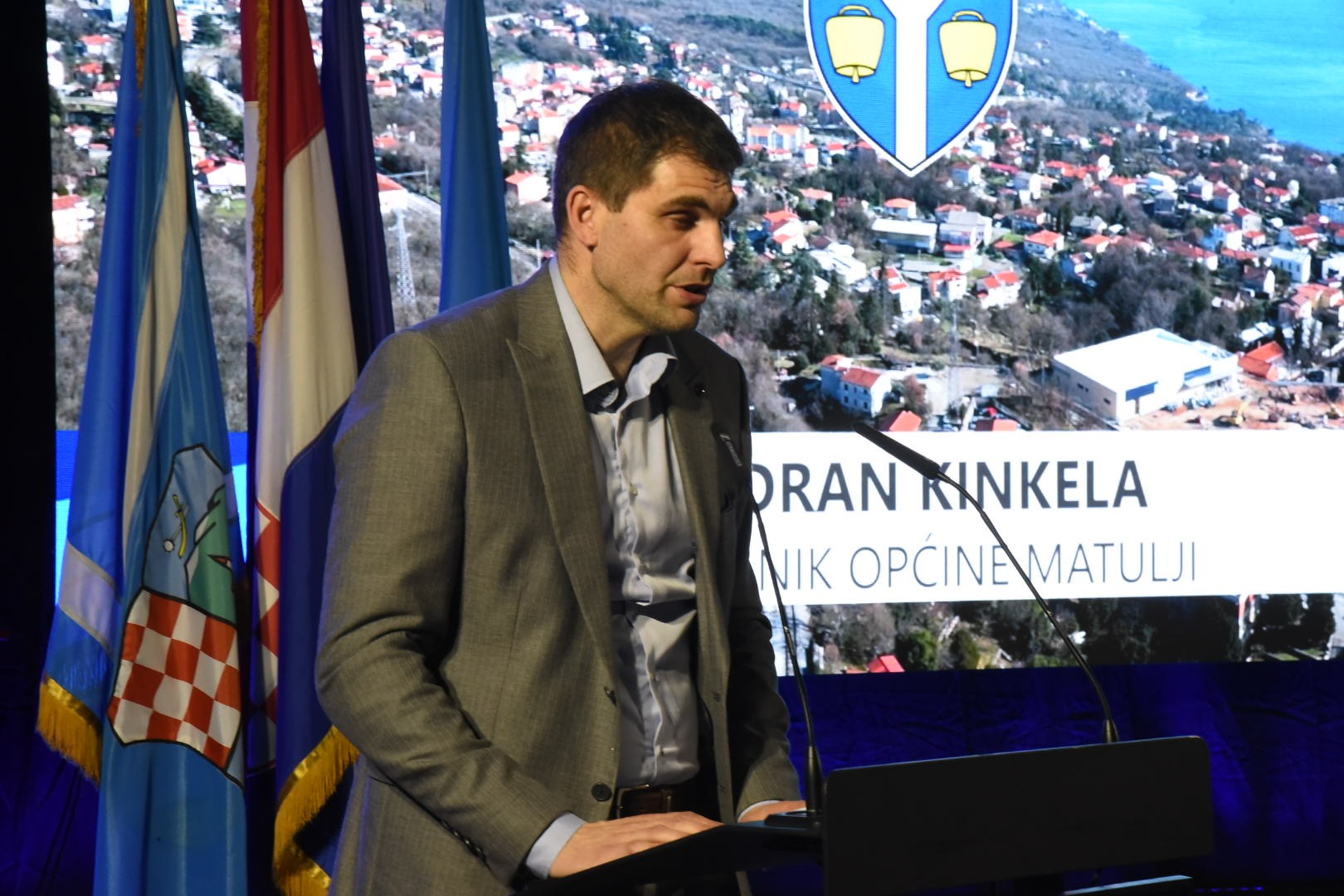 Vedran Kinkela, načelnik Općine Matulji / Foto Sergej DRECHSLER