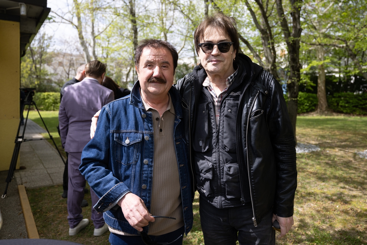 Elio Pisak i Vlado Kalember / Foto Boris Ščitar