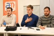 Marin Kajkara, Mario Okmažić i Edmond Shala / Foto Bojan Purić