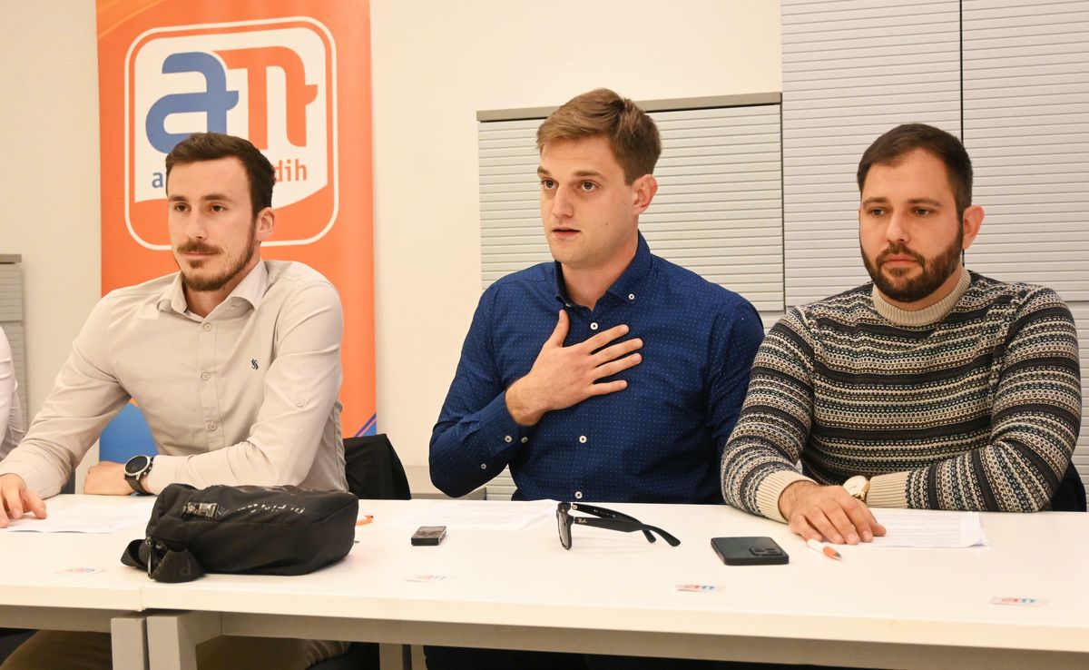 Marin Kajkara, Mario Okmažić i Edmond Shala / Foto Bojan Purić
