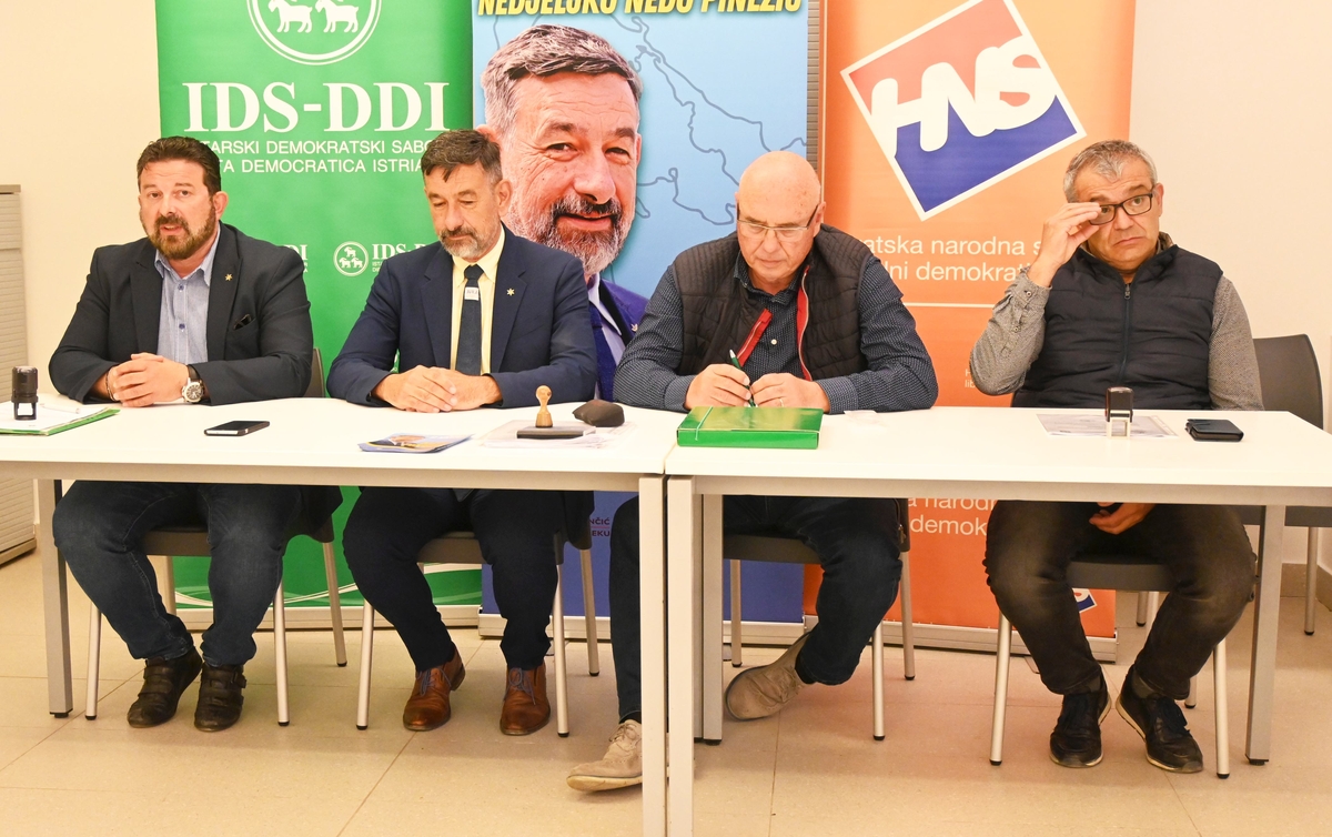 Đanino Sučić, Nedo Pinezić, Andrino Maglievaz i Elvis Živković / Foto Bojan Purić
