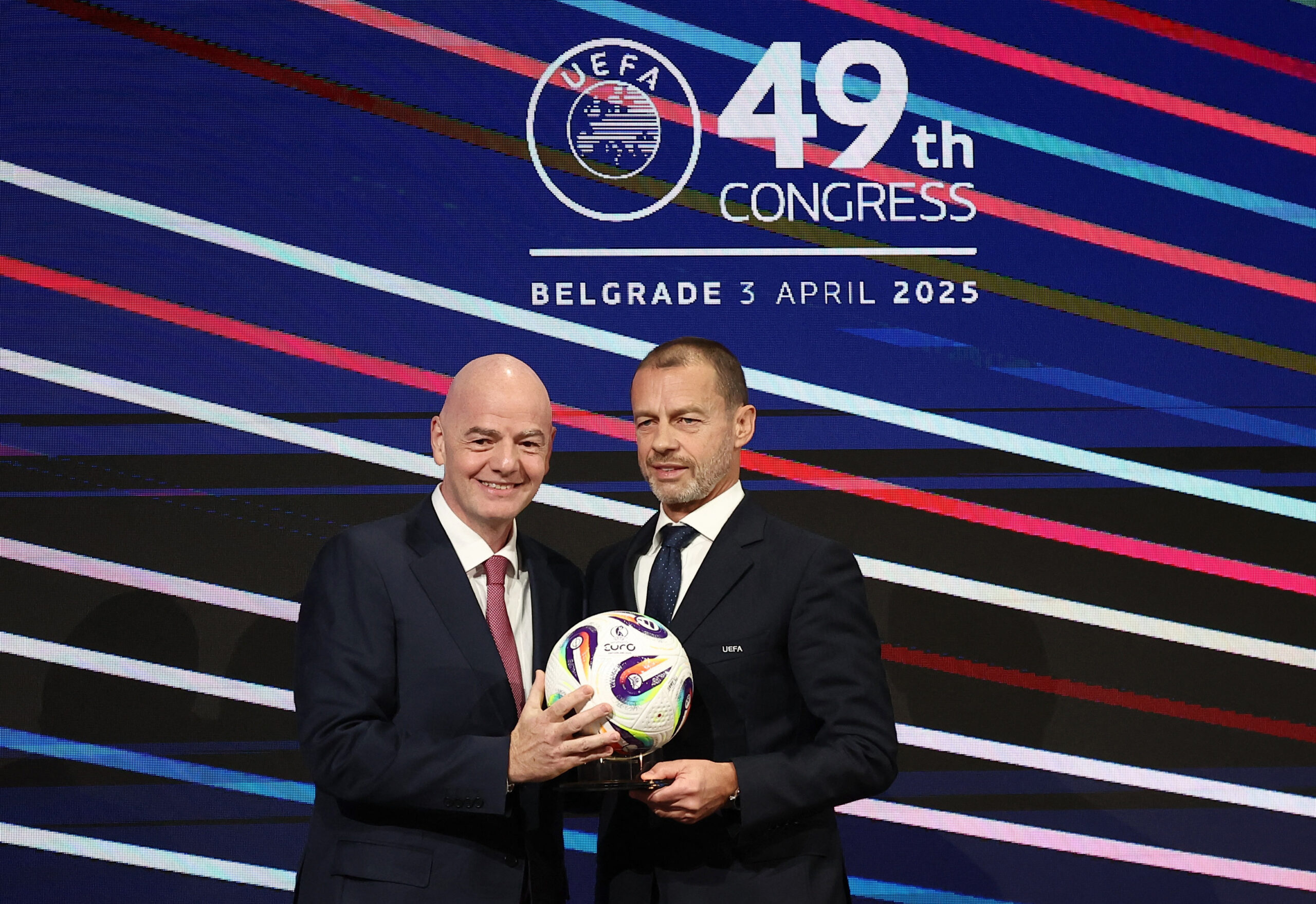 Gianni Infantino i Aleksander Čeferin/Foto REUTERS