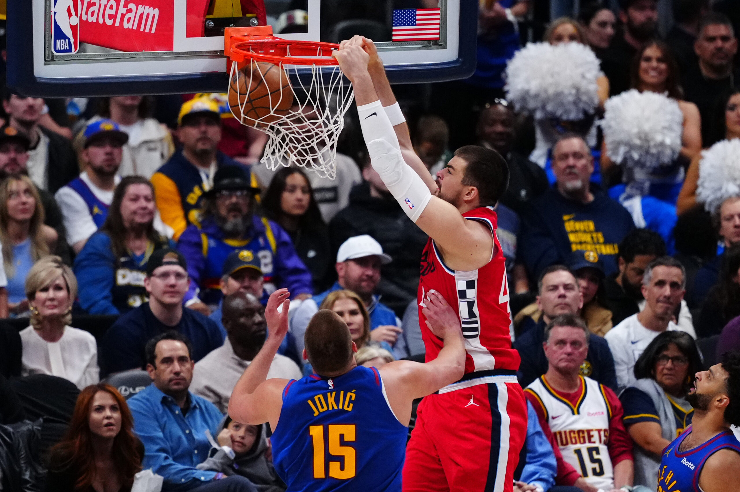 Nikola Jokić i Ivica Zubac/Foto REUTERS