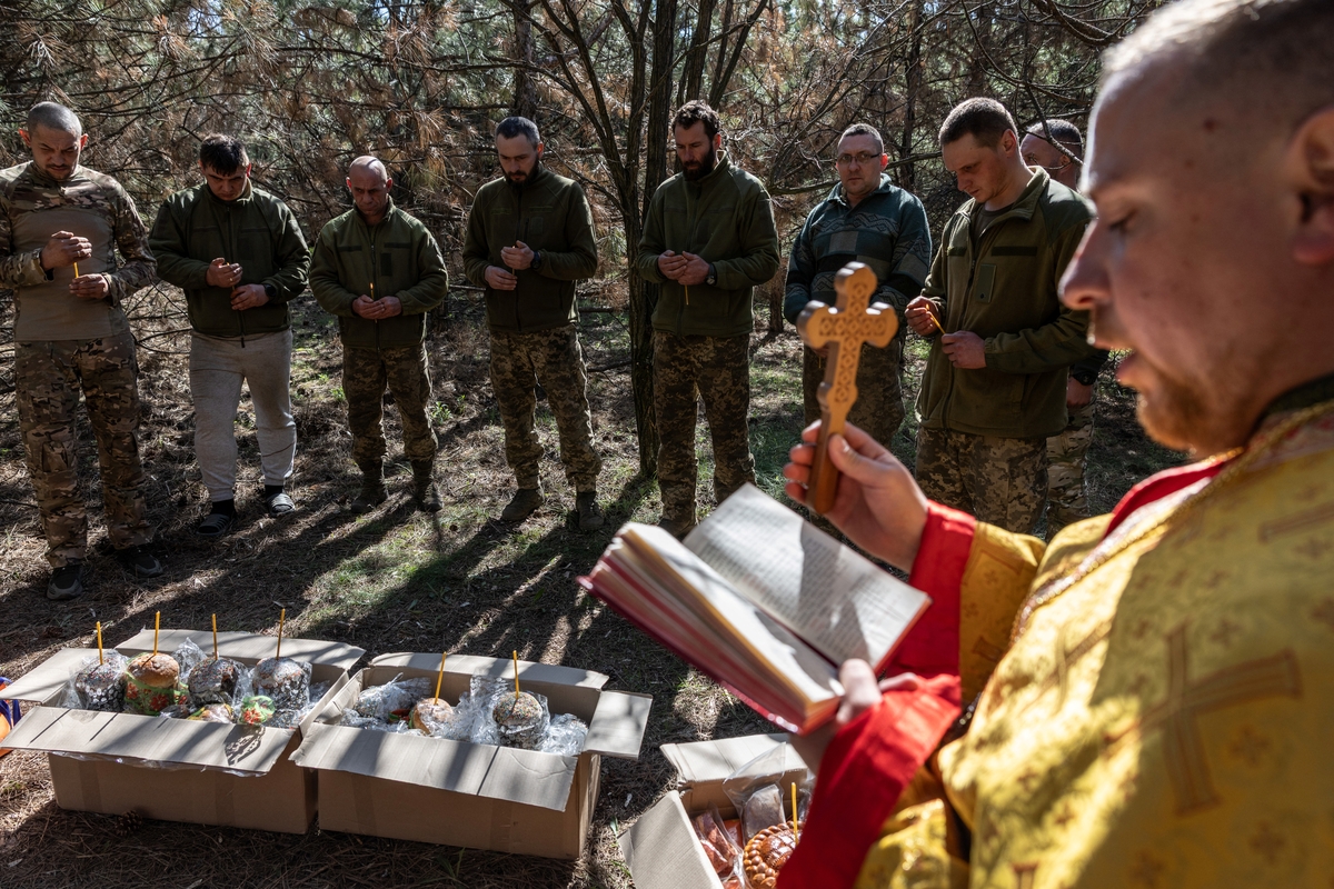 Foto Volodymyr Petrov/Press Service of the 33rd Separate Mechanized Brigade of the Ukrainian Armed Forces/Handout via REUTERS