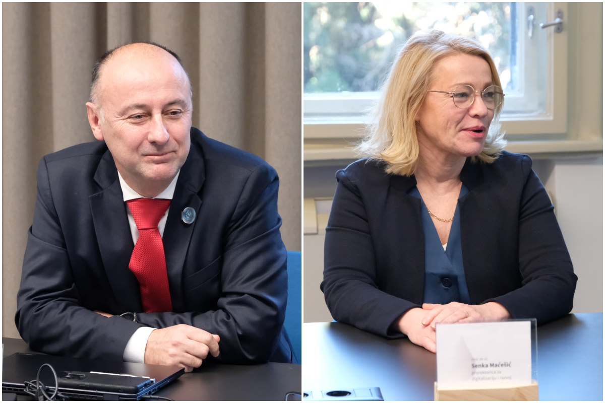 Goran Hauser i Senka Maćešić / Foto Nikola Blagojević