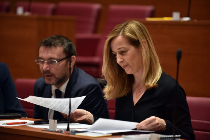 Arsen Bauk i Mirela Ahmetović / Foto: Davor Kovačević