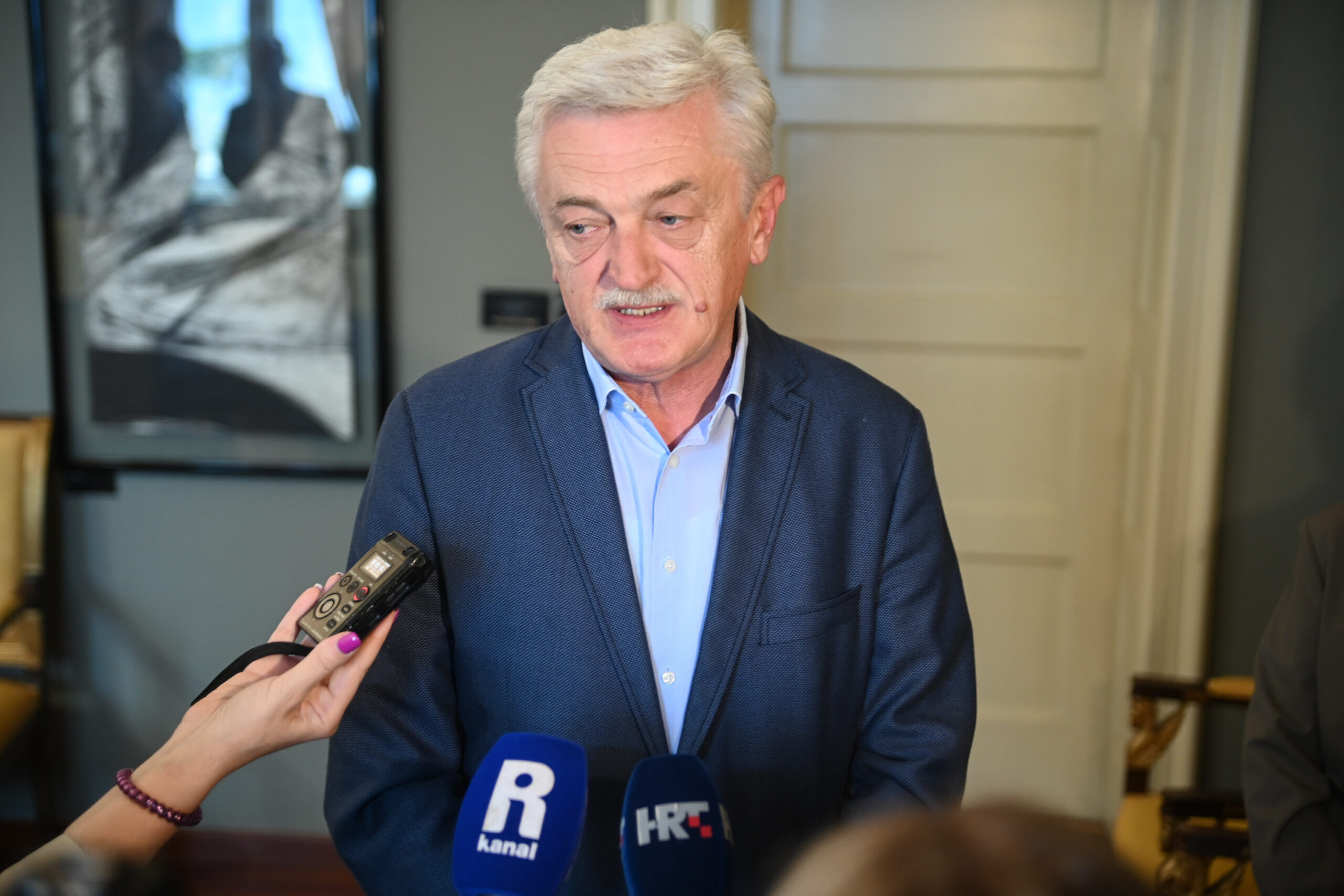 Krajnji rok za raspisivanje novog natječaja za rektora je potkraj listopada ove godine - prof. dr. Davor Vašiček / Foto Nikola BLAGOJEVIĆ
