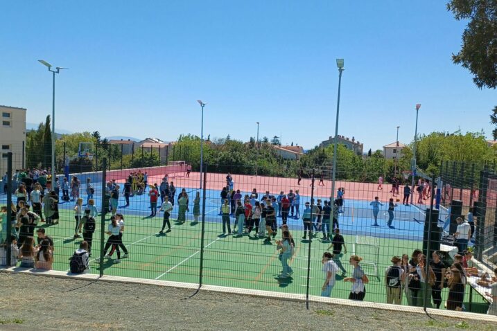 Mladi Krčani dobili su super sportske terene / Foto M. TRINAJSTIĆ