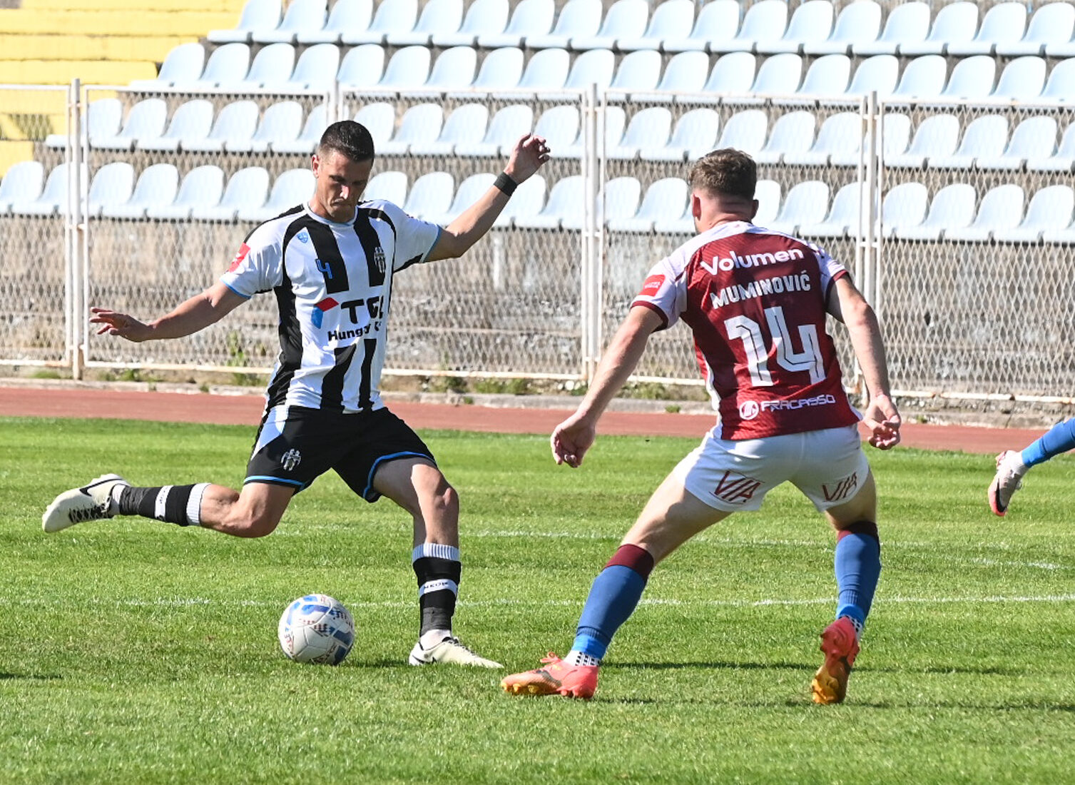 Dominik Mulac (Opatija) i Sanin Muminović (Orijent)/N. BLAGOJEVIĆ