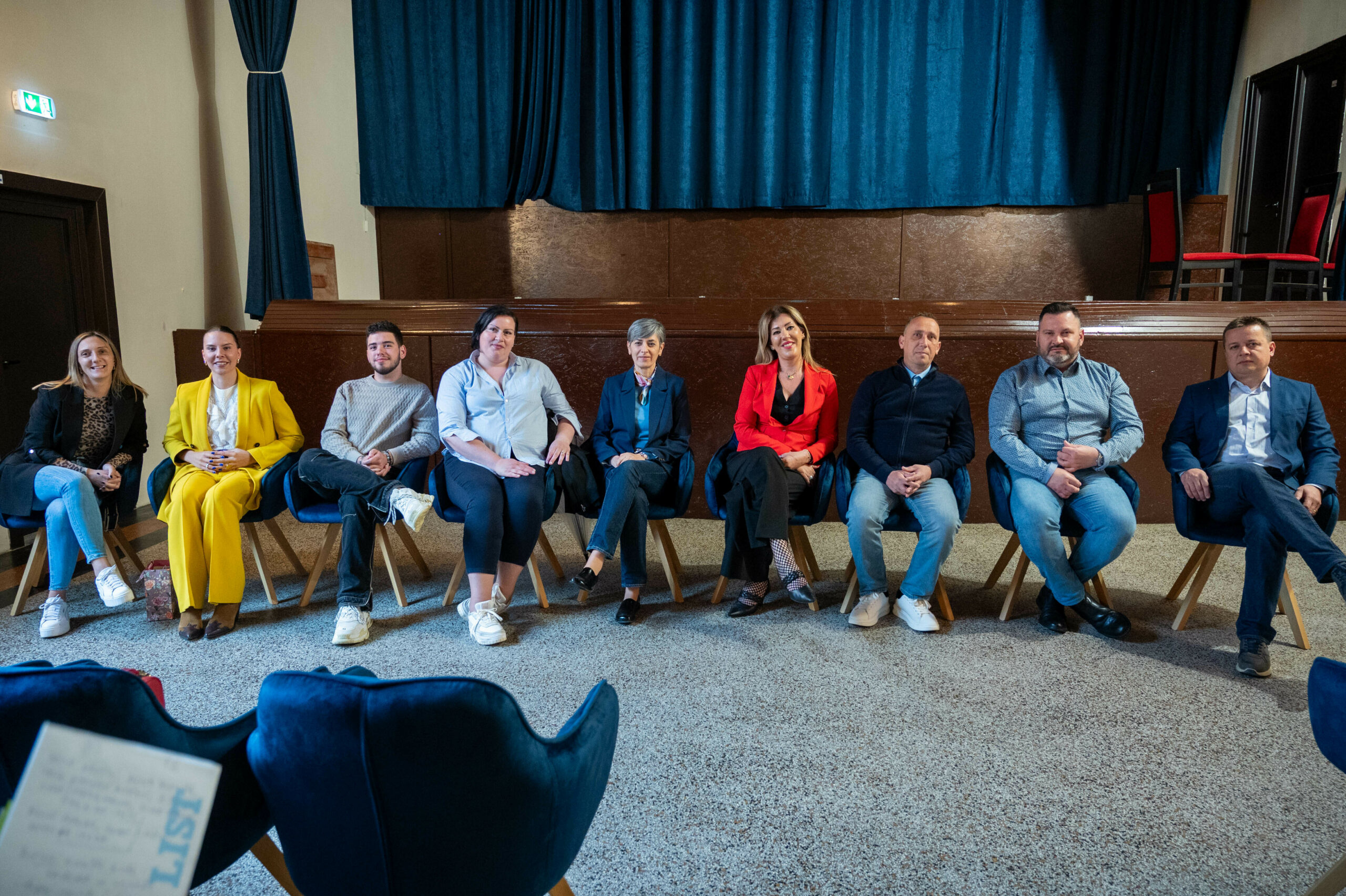 Kandidati koalicije SDP-Možemo! u Klani / Foto Ana KRIŽANEC