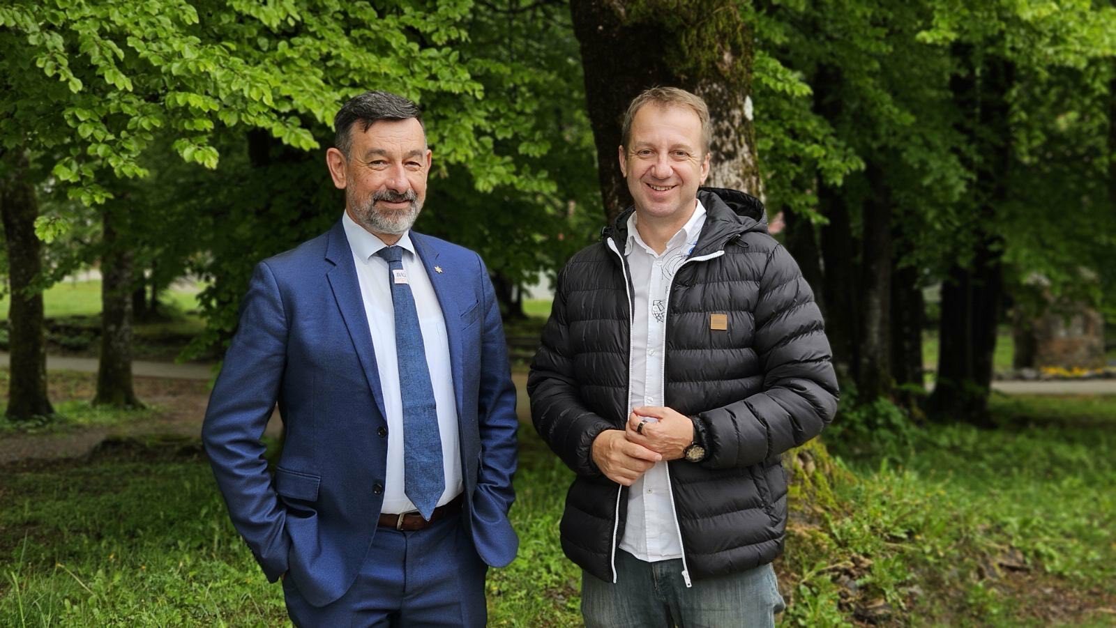 Nedo Pinezić i Marko Boras Mandić