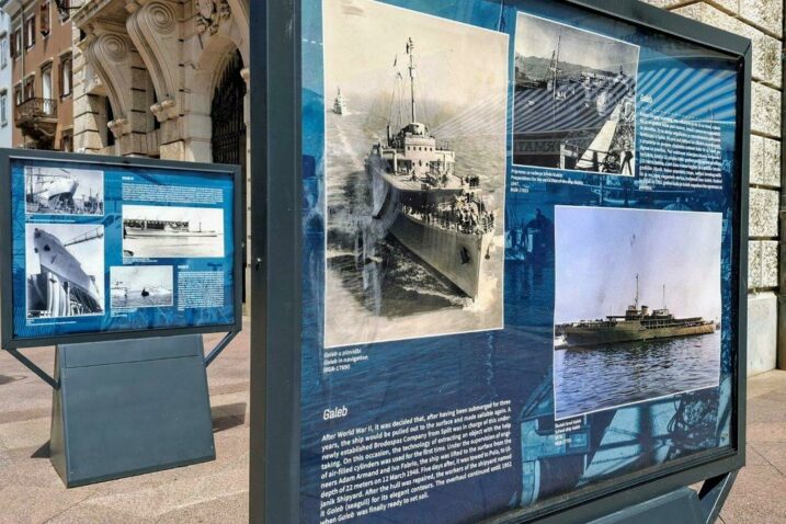 Na panoima se može vidjeti i okosnica sadržaja koji će činiti stalni postav "Galeba" / Foto GRAD RIJEKA