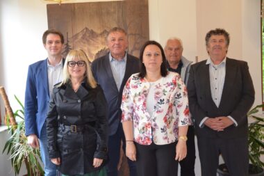 Antonio Dražović, Vesna Bartolović, Dražen Mufić, Nikolina Mamula, Ivica Knežević i Bojan Glažar / Foto Marinko Krmpotić