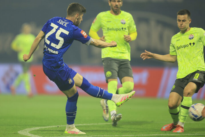 Petar Sučić bio je strijelac četvrtog gola Modrih/Foto PIXSELL