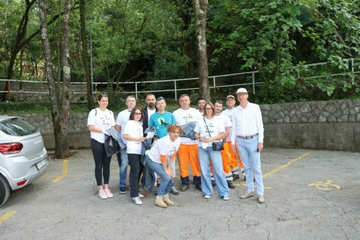 Akcija čišćenja u sklopu projekta Od izvora do mora 2025. / Foto GRAD RIJEKA