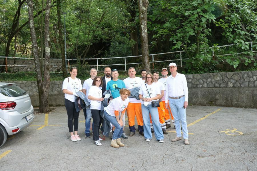 Akcija čišćenja u sklopu projekta Od izvora do mora 2025. / Foto GRAD RIJEKA