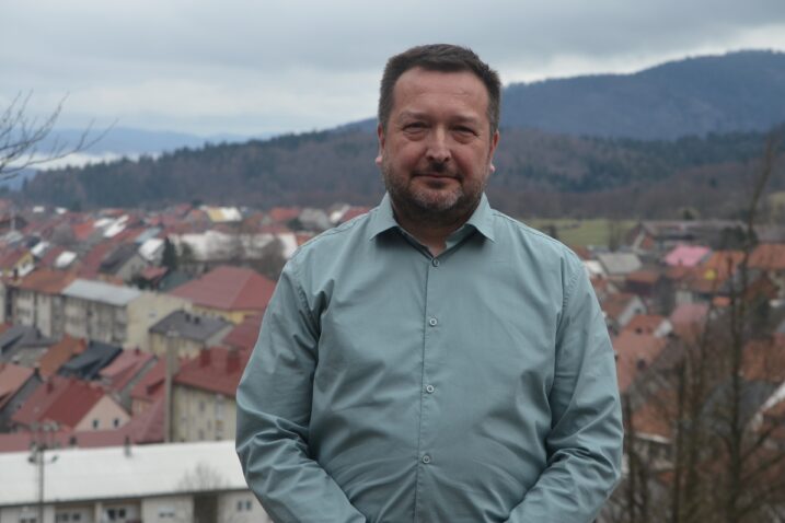 Davor Hilak, HDZ-ov kandidat za gradonačelnika Delnica / Foto Marinko Krmpotić