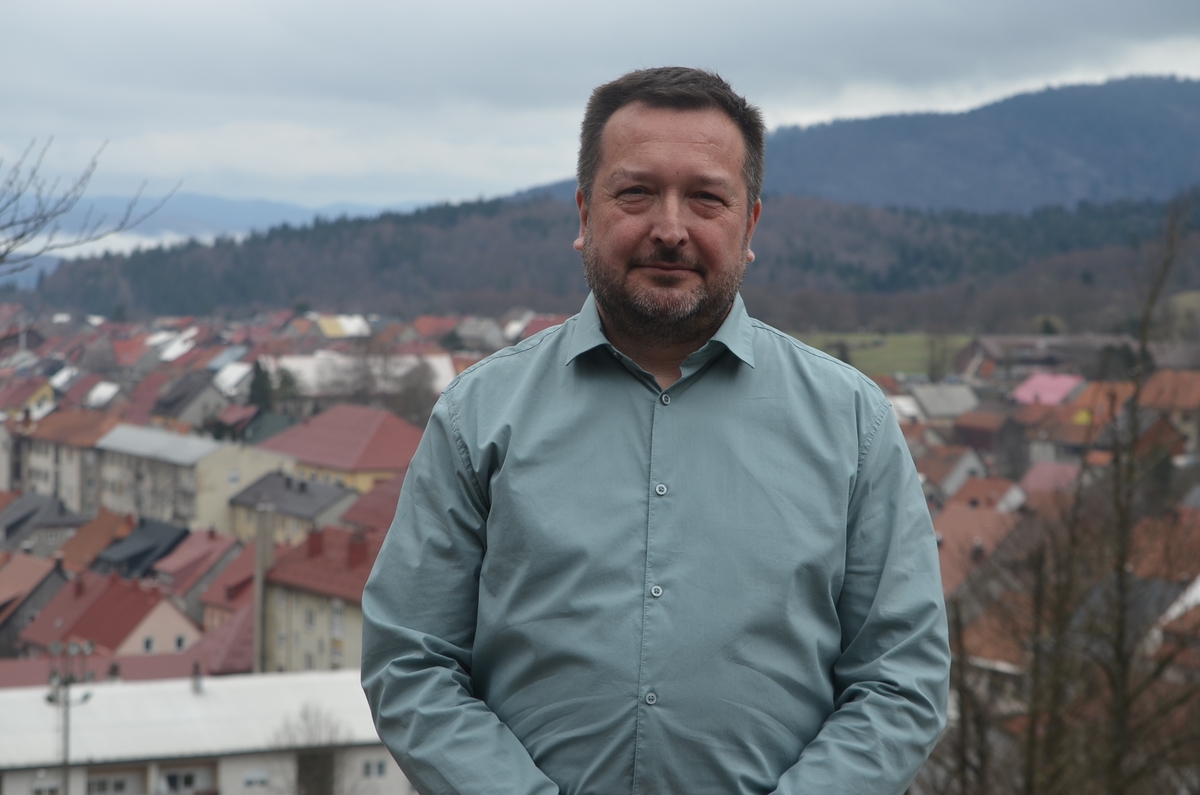 Davor Hilak, HDZ-ov kandidat za gradonačelnika Delnica / Foto Marinko Krmpotić