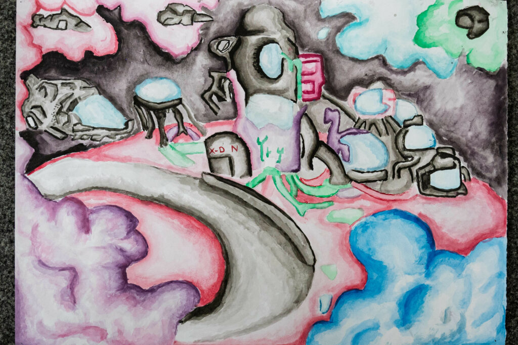 Aronov akvarel New Discovery 