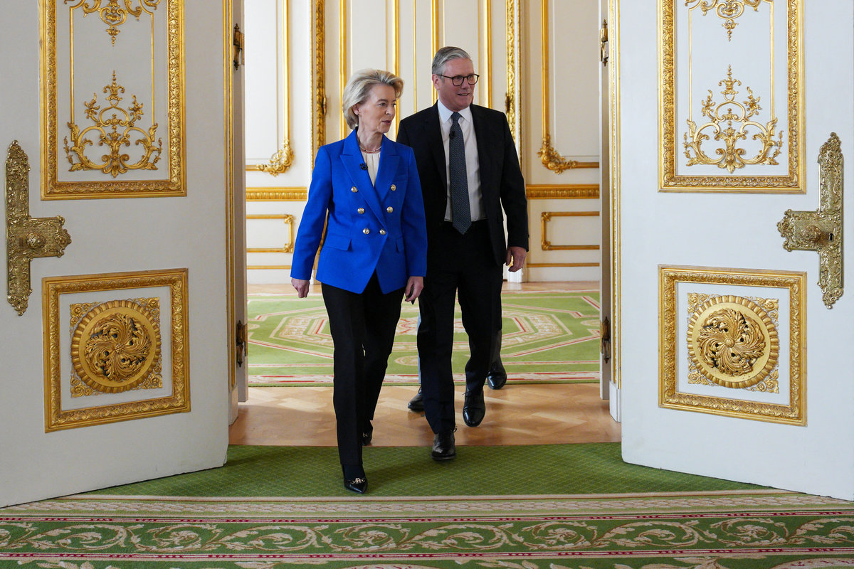 Carl Court/Pool via REUTERS
