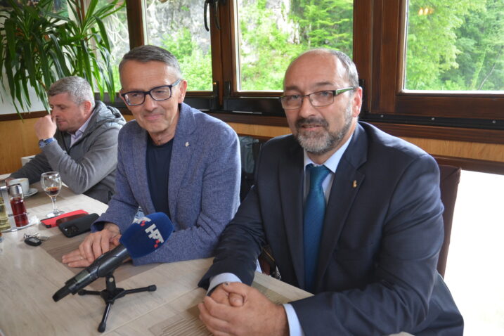 Petar Mamula, Ivica Lukanović i Saša Burić / Foto M. KRMPOTIĆ