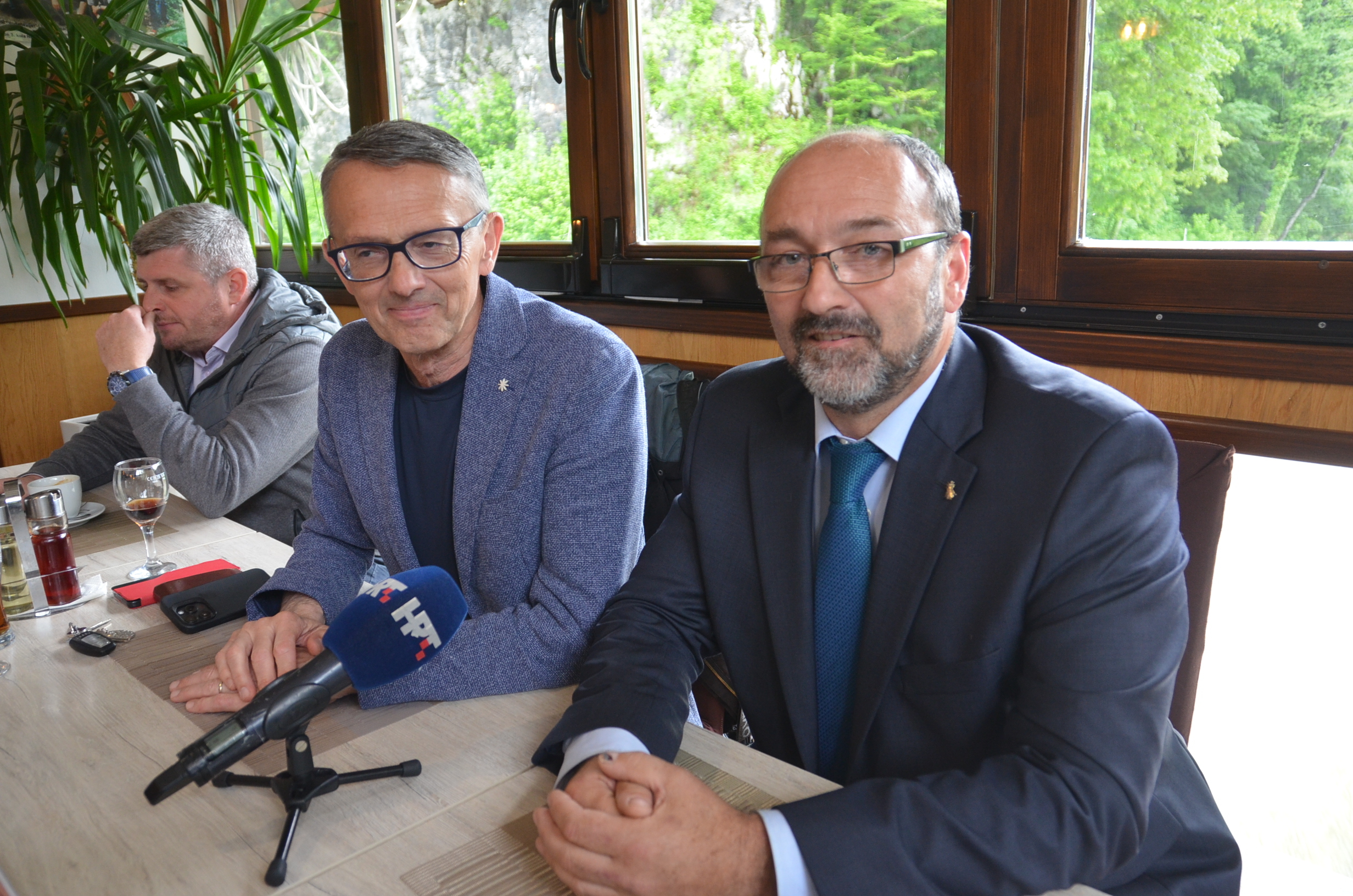 Petar Mamula, Ivica Lukanović i Saša Burić / Foto M. KRMPOTIĆ