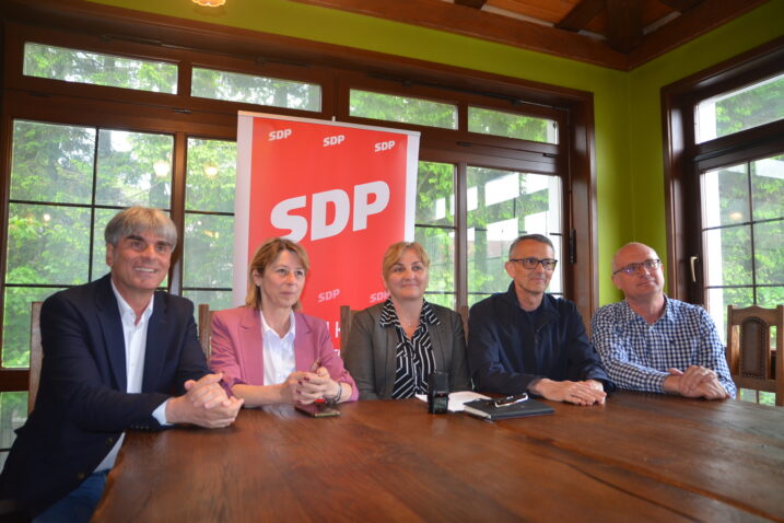 Dario Vasilić, Nataša Blažević Starčević, Ana Merle, Ivica Lukanović i Toni Štimac / Foto M. KRMPOTIĆ