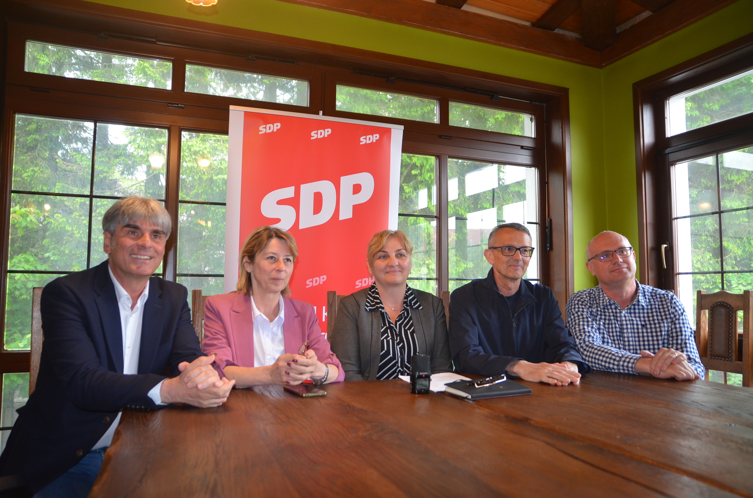 Dario Vasilić, Nataša Blažević Starčević, Ana Merle, Ivica Lukanović i Toni Štimac / Foto M. KRMPOTIĆ