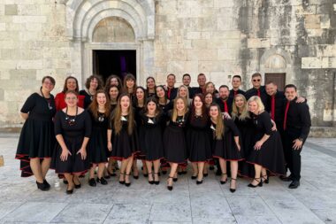 Zbor »Josip Kaplan« na natjecanju u Zadru, Foto: Privatna arhiva