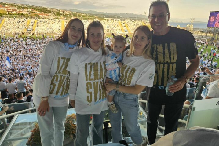 Anna, Snježana, Mara, Matea i Damir Mišković/Foto Privatna Arhiva