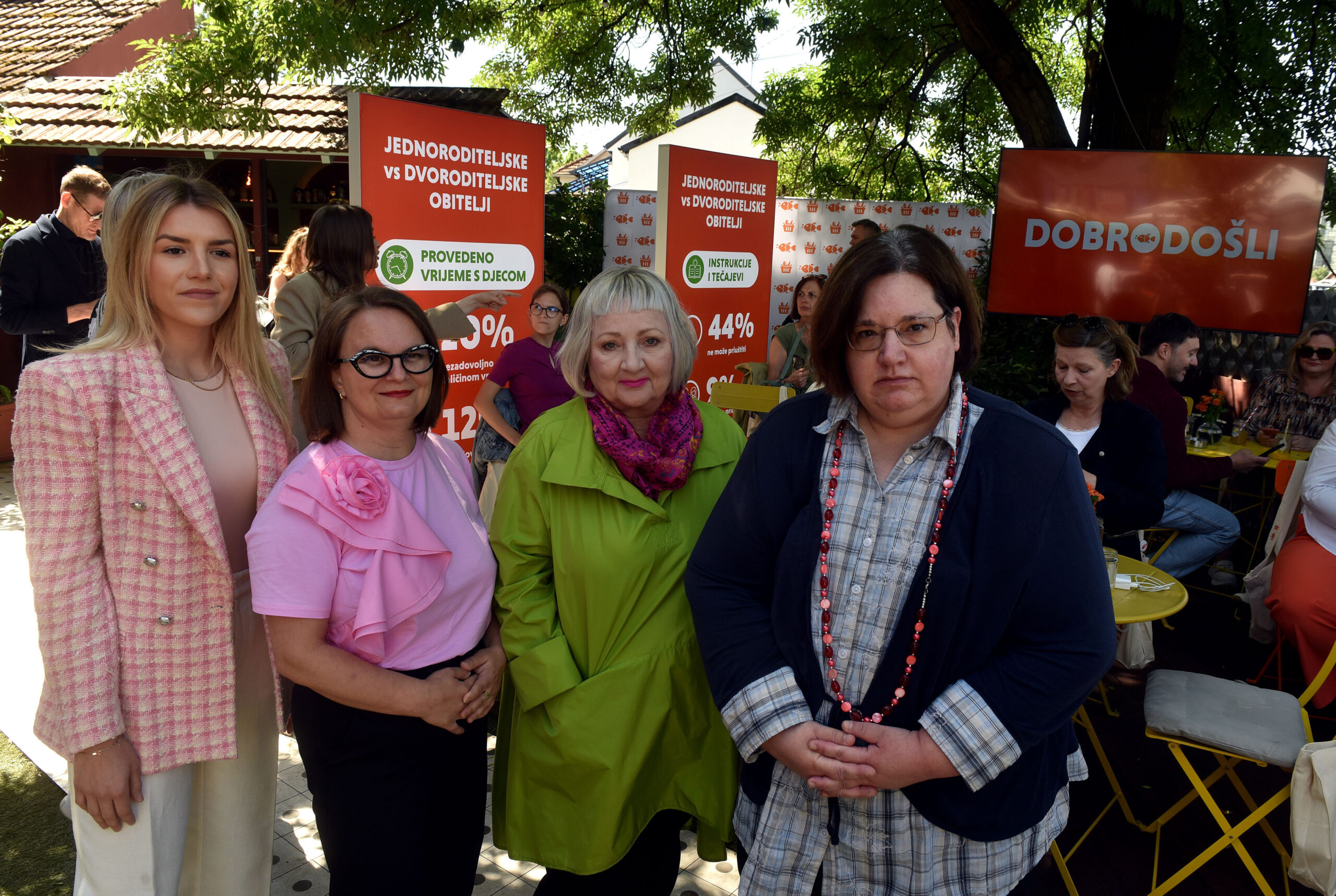 Upozorile na probleme - Klara Zečević-Božić, Sanja Lončar, Elizabeta Gojan, Iva Jovović / Foto D. KOVAČEVIĆ