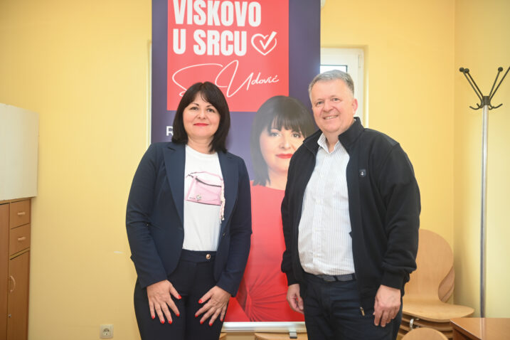 Sanja Udović i Denis Mladenić / Foto: N. BLAGOJEVIĆ