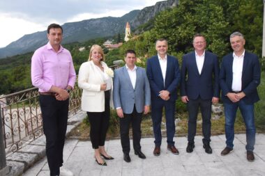 Tomislav Cvitković, Ivona Matošić Gašparović, Oleg Butković, Daniel Grbić, Dalibor Čandrlić i Tomislav Klarić / Foto: S. DRECHSLER