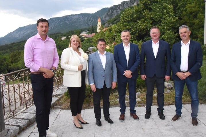 Tomislav Cvitković, Ivona Matošić Gašparović, Oleg Butković, Daniel Grbić, Dalibor Čandrlić i Tomislav Klarić / Foto: S. DRECHSLER