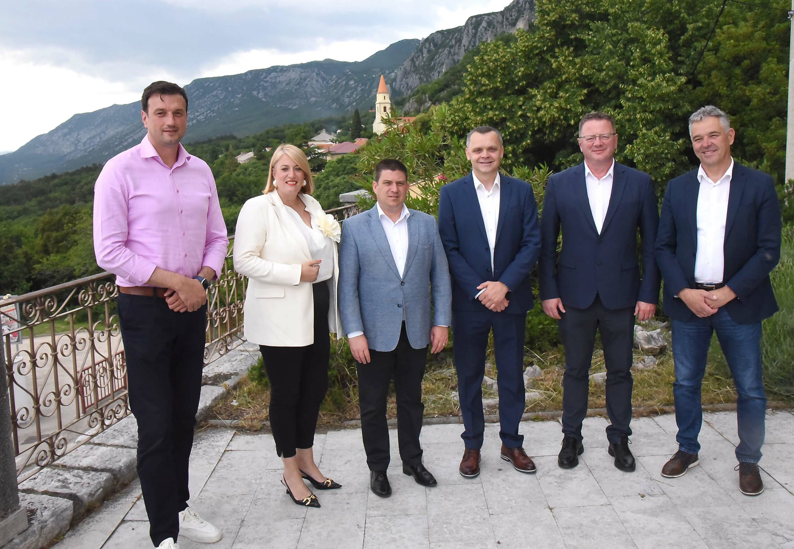Tomislav Cvitković, Ivona Matošić Gašparović, Oleg Butković, Daniel Grbić, Dalibor Čandrlić i Tomislav Klarić / Foto: S. DRECHSLER