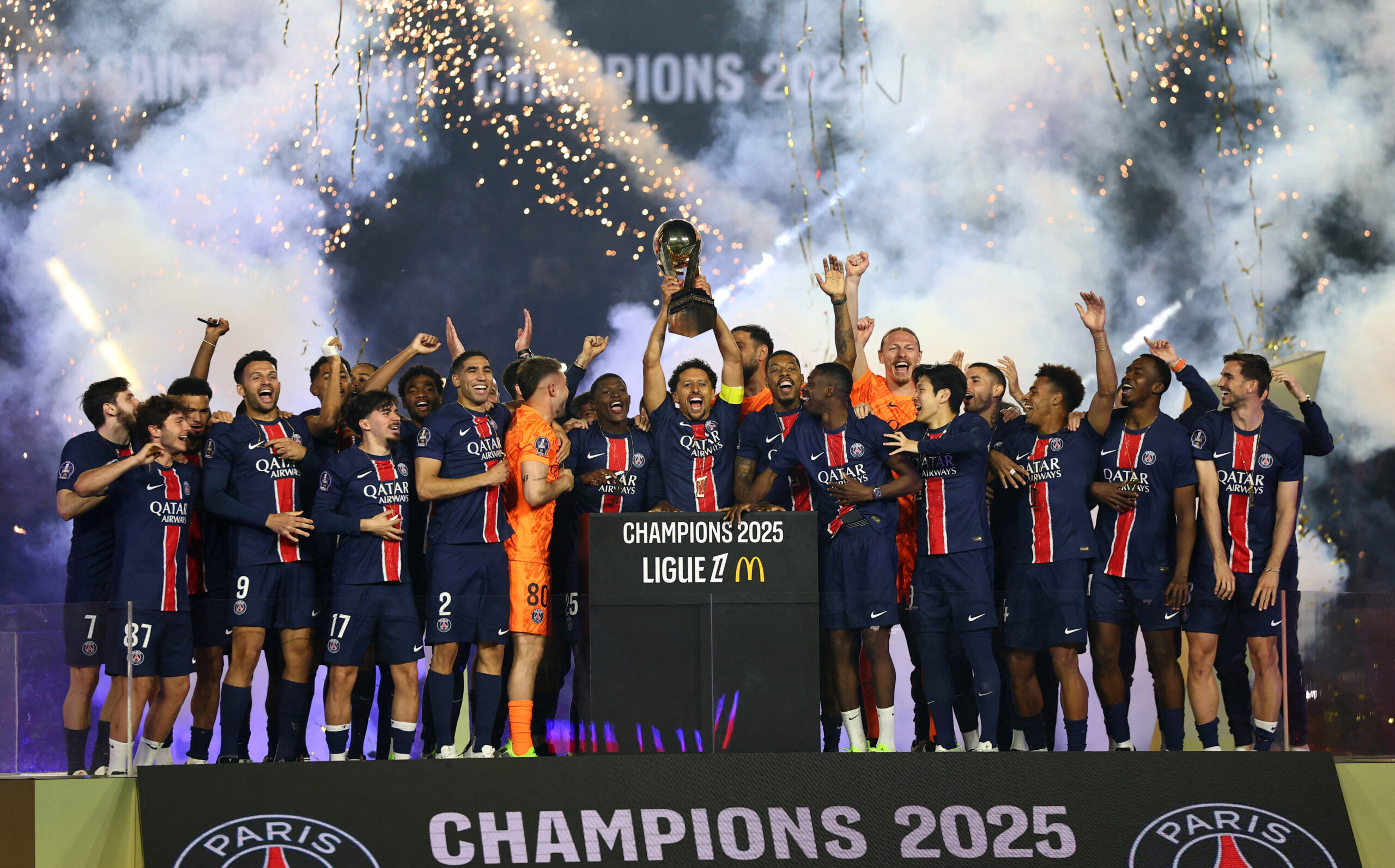 PSG je osvojio titulu prvaa/Foto REUTERS
