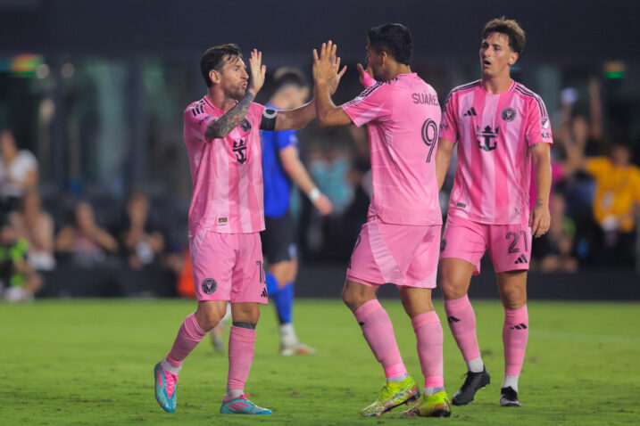 Leo Messi i Luis Suarez/Foto REUTERS