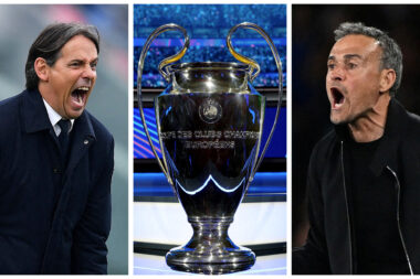 Simone Inzaghi i Luis Enrique/Foto REUTERS