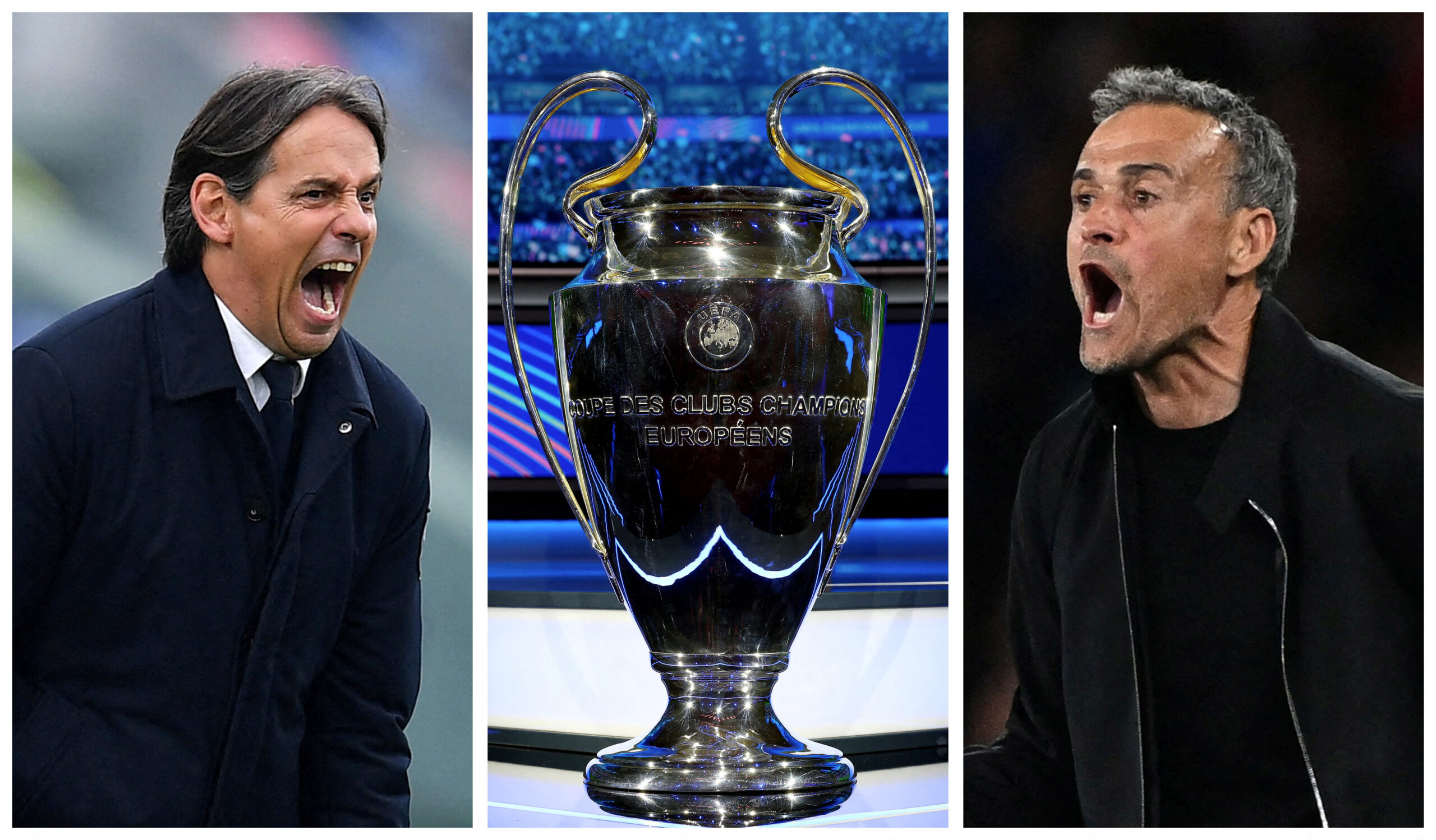 Simone Inzaghi i Luis Enrique/Foto REUTERS