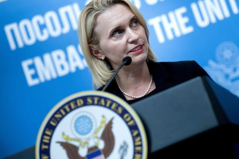 Bridget Brink / Foto BRENDAN SMIALOWSKI/Pool via REUTERS
