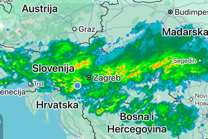 Screenshot HRT meteo