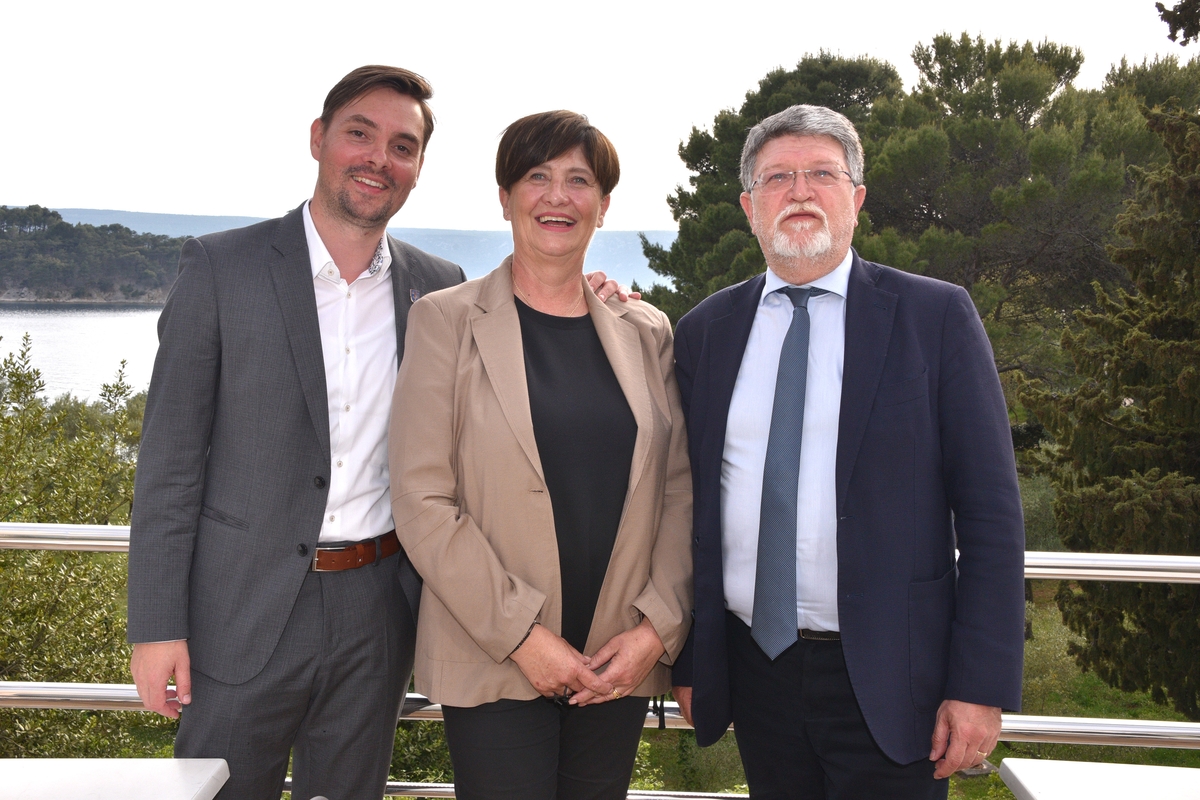 Marin Gregorović, Marina Medarić i Tonino Picula / Foto Walter Salković